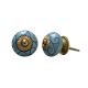 Blue Border Knob