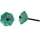Floral Mint Color  Knob