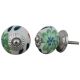 Green Flower Knob
