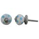 Blue Polka Small Knob