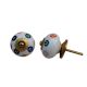Mixed Polka Dot Ceramic Drawer Knob