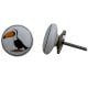 Toucan Bird White Ceramic Knob