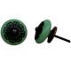 Pea Green Strewn Flat Knob
