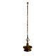 Bronze Oil Lamp-44 (Ht -34 Inches)