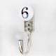 Number Ceramic Hooks -6