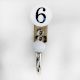 Number Ceramic Hooks -6