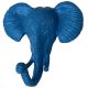 Slate Blue Elephant Hooks