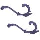 Lilac Iron Hooks