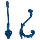 Slate Blue Iron Hooks