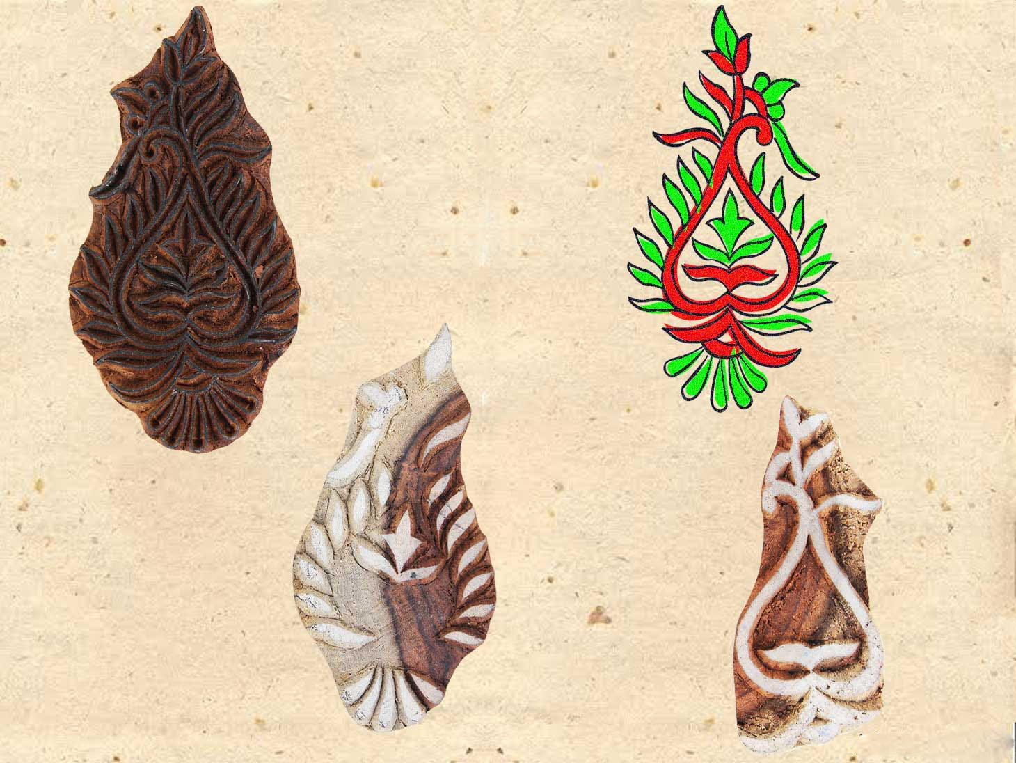 New Wooden Printing Block