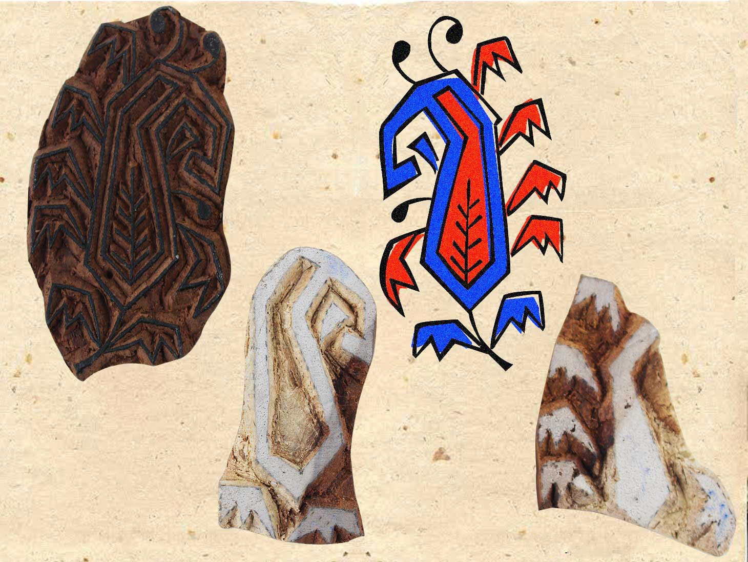 New Wooden Printing Block