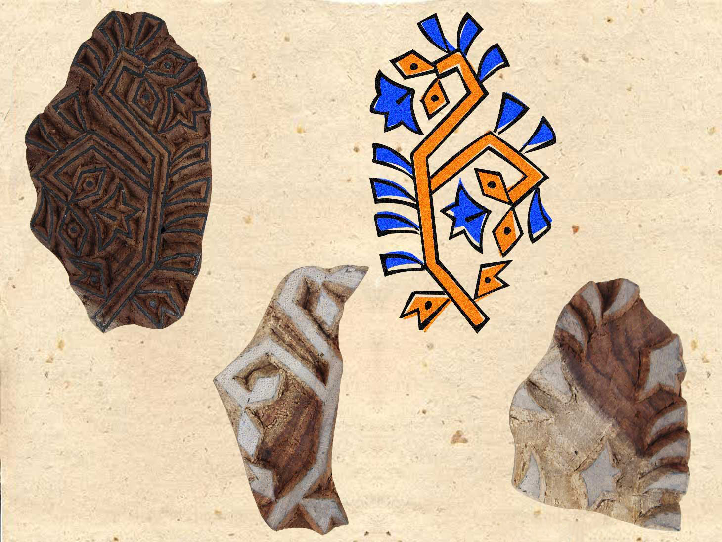 New Wooden Printing Block