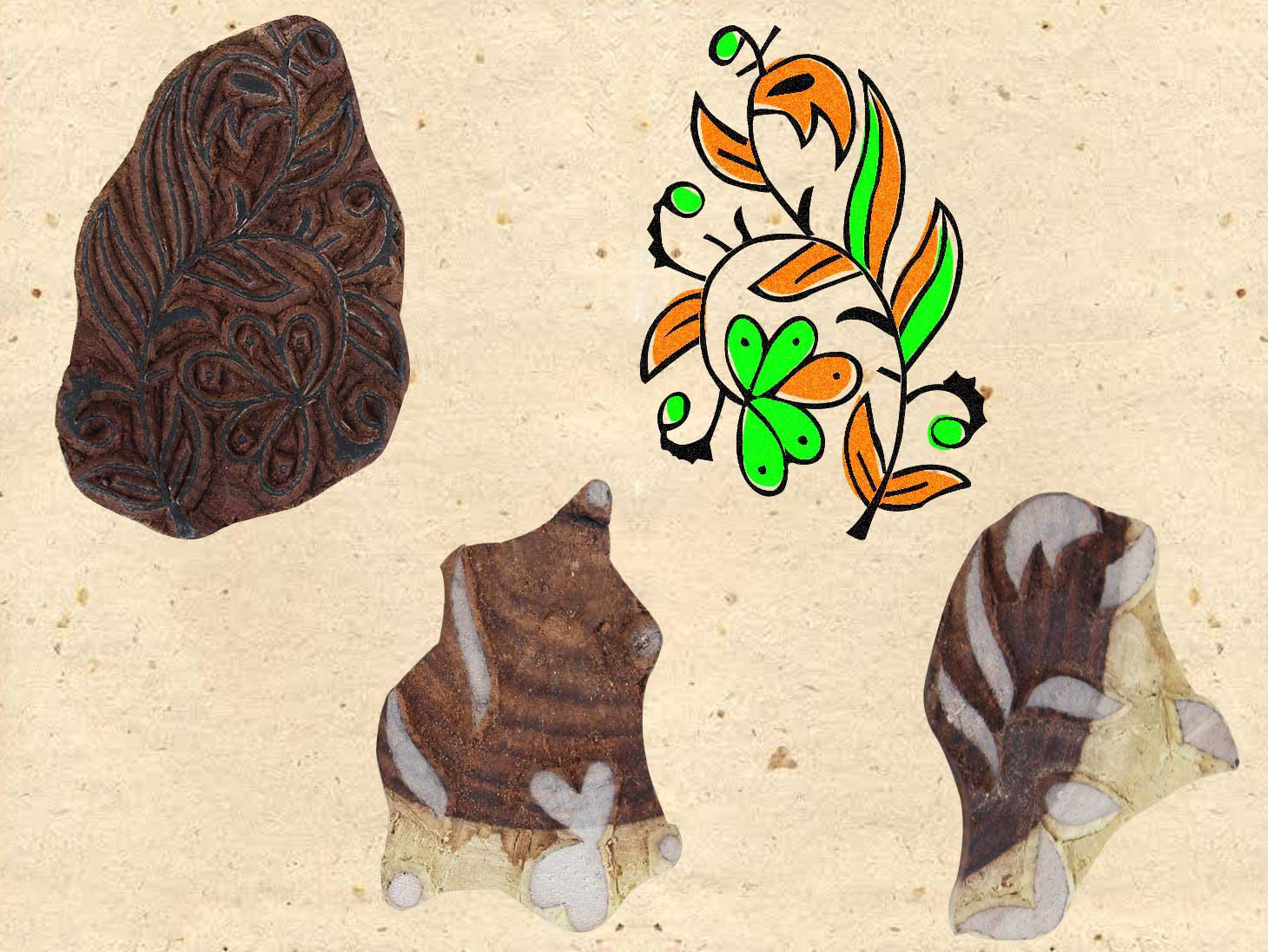 New Wooden Printing Block