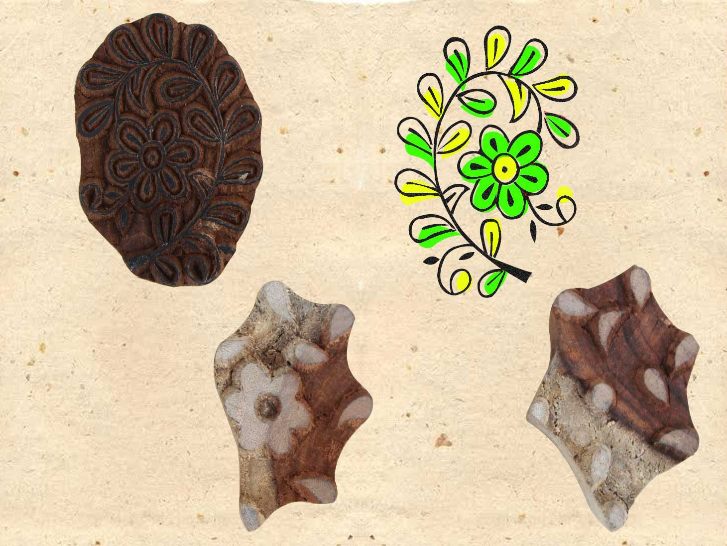 New Wooden Printing Block