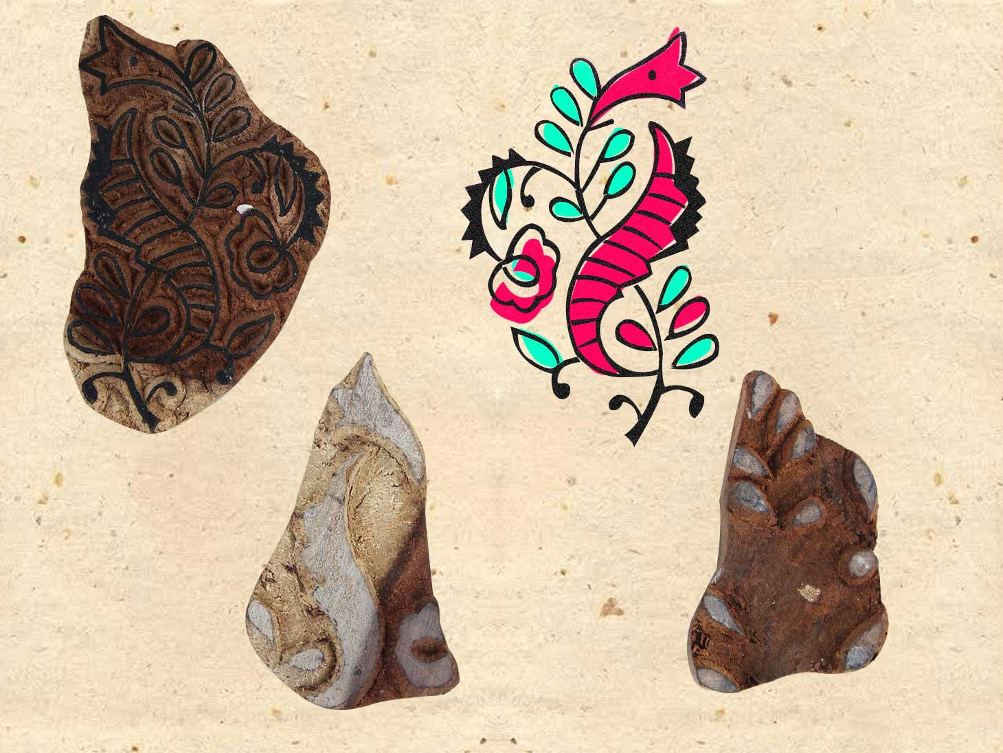 New Wooden Printing Block