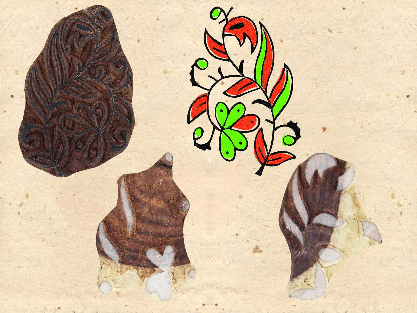 New Wooden Printing Block