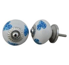 Turquoise Heart Knob