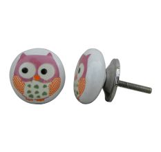 Owl Flat Knob