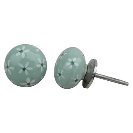 Tiny Flower Flat Knob (1)