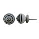 Black Striped Small Knob