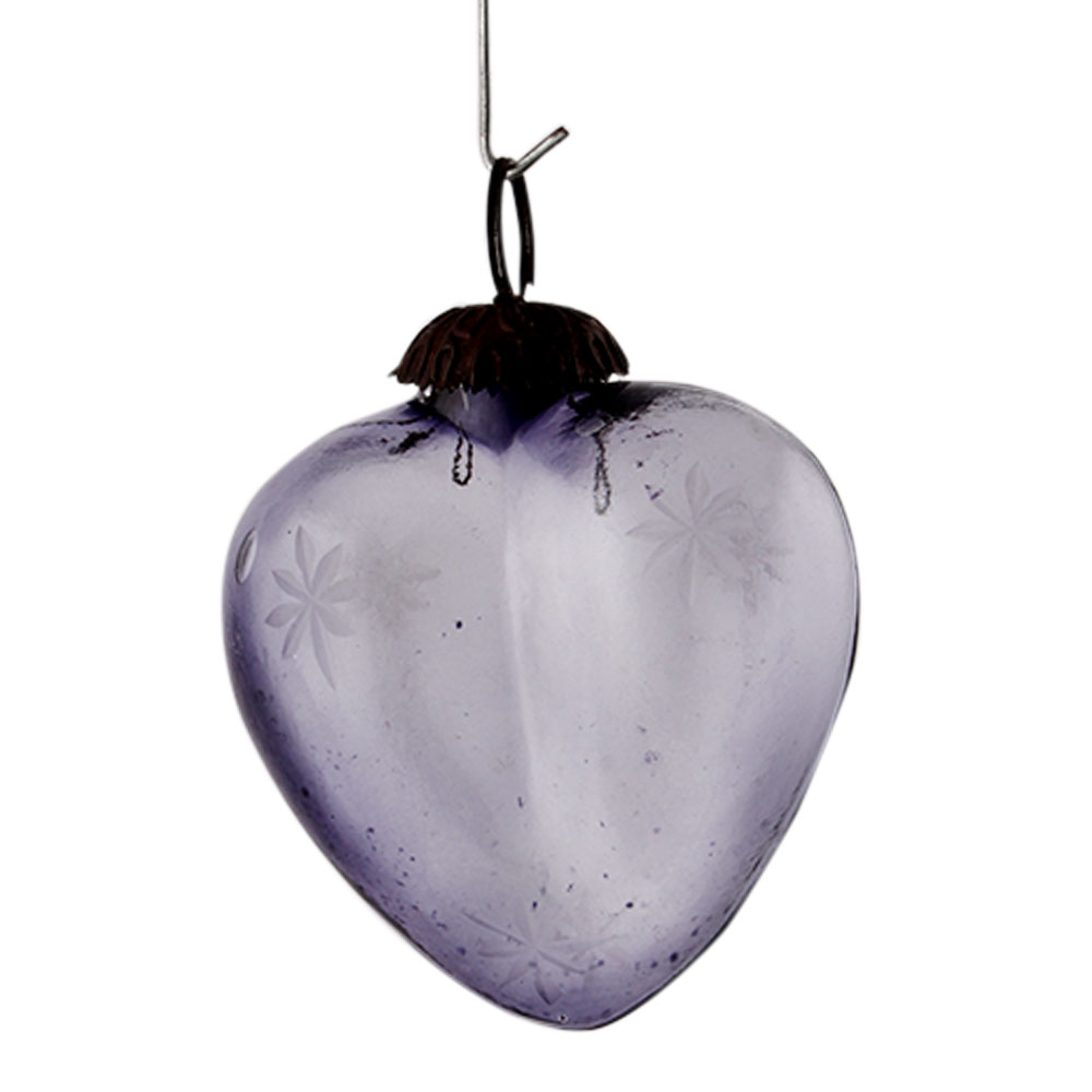 Light Purple Star Cut Christmas Hanging