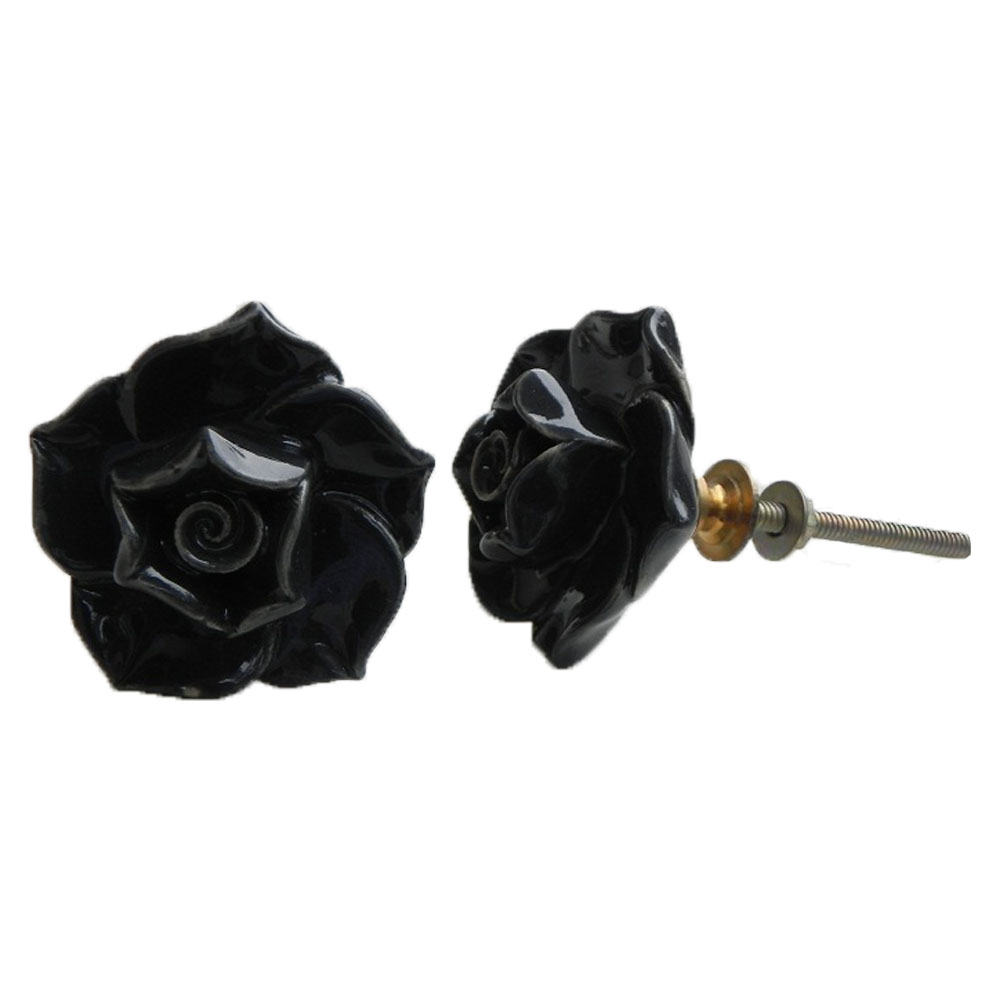 Black Rose Knob