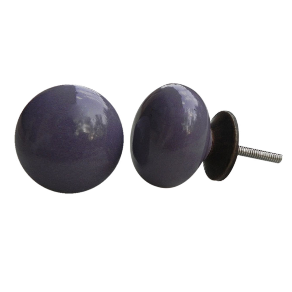 Purple Solid Knob