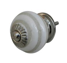 White Striped Knob