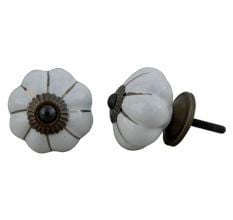 White Golden Melon Knob