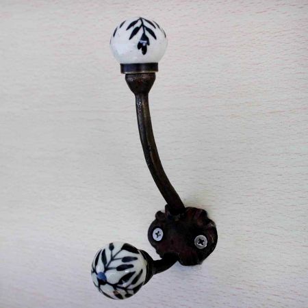 Black Leaf Iron Hook- EHG-50