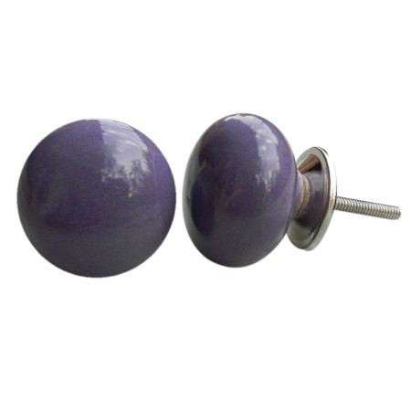 Purple Solid Knob