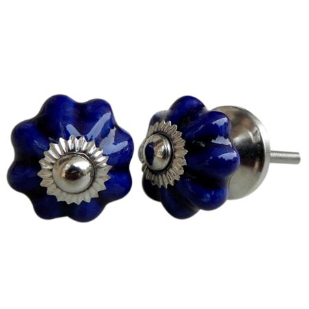Navy Blue Knob Small