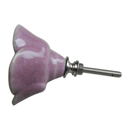 Purple Rose Knob