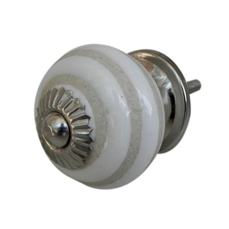 White Striped Knob