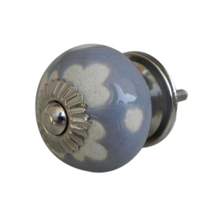 Grey Etched Ceramic Knob-16