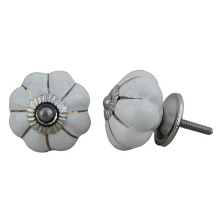 White Golden Melon Knob