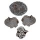 Set  of 4 Piece New Wooden Printing Block