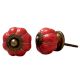 Red White Medium Knob