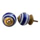 Royal Blue Rings Knob