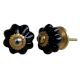 Black Ceramic Knob Small
