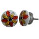 Life Floral Pattern Knob