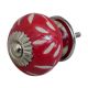 Red Etched Ceramic Knob-19