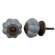 Grey White Medium Knob