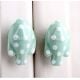 Green Fish Polka Dot Knob