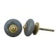 Grey Flat Small Knob