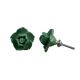 Green Flower Small Knob