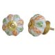 Mixed Leaf Ceramic Knob