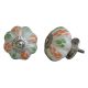 Mixed Leaf Ceramic Knob
