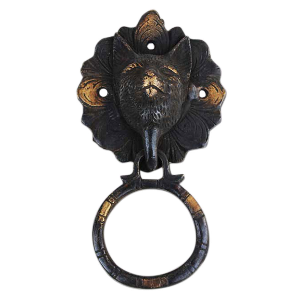 Cat Antique Door Knocker