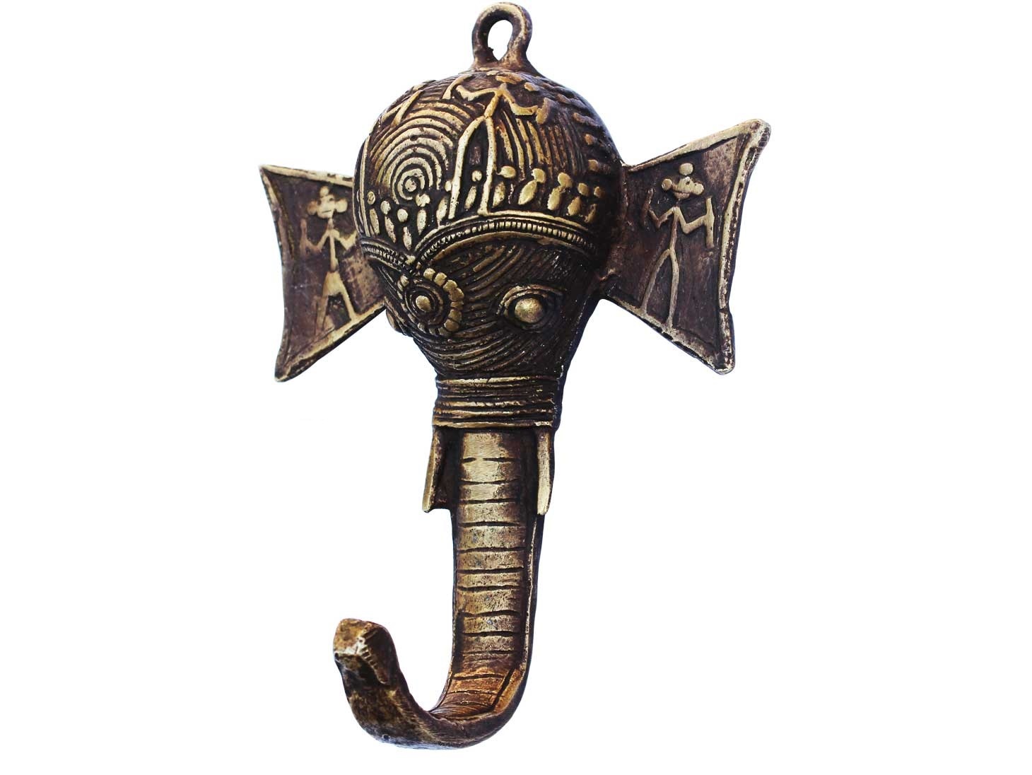 Elephant Brass Hooks